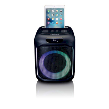 PA-101BK Compacte ipx4 bluetooth® partyluidspreker met draadloze microfoon Product foto