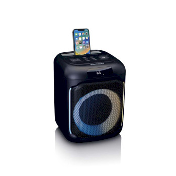 PA-101BK Compacte ipx4 bluetooth® partyluidspreker met draadloze microfoon Product foto