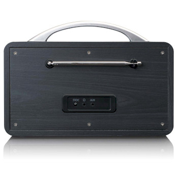 PIR-645BK Internet dab+/fm-radio met bluetooth-afstandsbediening en oplaadbare batterij Product foto