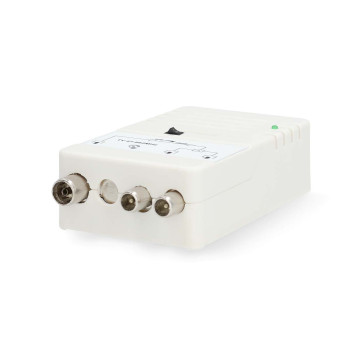 SAMP42221WT Catv-versterker | versterking: 25 db | 47 - 862 mhz | outputs: 2 | versterkingsregelaar | wit Product foto