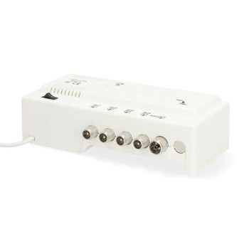 SAMP42241WT Catv-versterker | versterking: 20 db | 47 - 862 mhz | outputs: 4 | versterkingsregelaar | wit Product foto