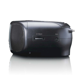 SCD-860BK Draagbare dab+/fm-radio met bluetooth® cd-speler en groot lcd-kleurenscherm zwart Product foto