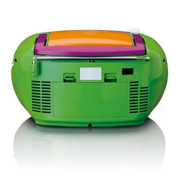 SCD-971 Draagbare radio met cd en cassette kids multi colour Product foto