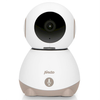 SMARTBABY10BE Wi-fi-babyfoon met camera wit/taupe Product foto