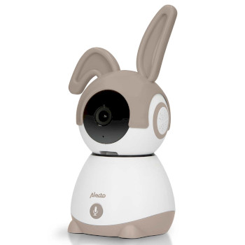 SMARTBABY10BE Wi-fi-babyfoon met camera wit/taupe Product foto