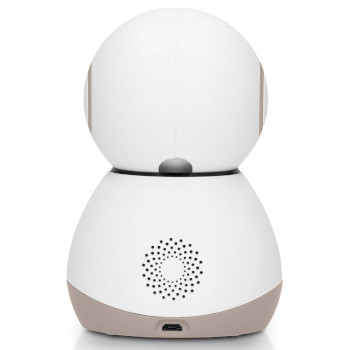 SMARTBABY10BE Wi-fi-babyfoon met camera wit/taupe Product foto