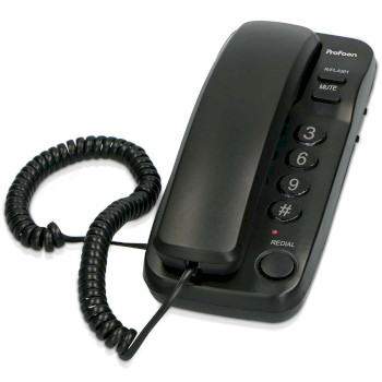 TX-115 Compacte telefoon met snoer zwart Product foto