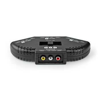 VSWI2403BK Composiet video-switch | 3 poort(en) | input: 3x composiet-video (rwy) | output: 1x composiet-video  Product foto