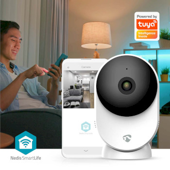 WIFICI12CWT Smartlife camera voor binnen | wi-fi | 3mp full hd 1296p | cloud opslag (optioneel) / microsd (niet  Product foto