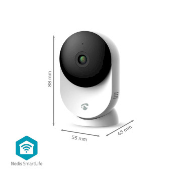 WIFICI12CWT Smartlife camera voor binnen | wi-fi | 3mp full hd 1296p | cloud opslag (optioneel) / microsd (niet  Product foto