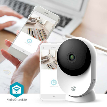 WIFICI12CWT Smartlife camera voor binnen | wi-fi | 3mp full hd 1296p | cloud opslag (optioneel) / microsd (niet  Product foto