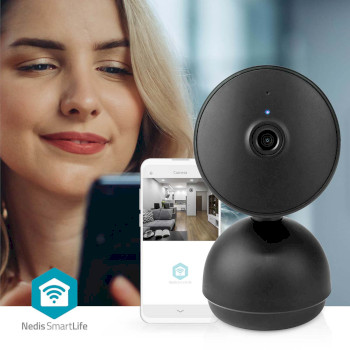 WIFICI22CBK Smartlife camera voor binnen | wi-fi | full hd 1080p | pan tilt | cloud opslag (optioneel) / microsd Product foto