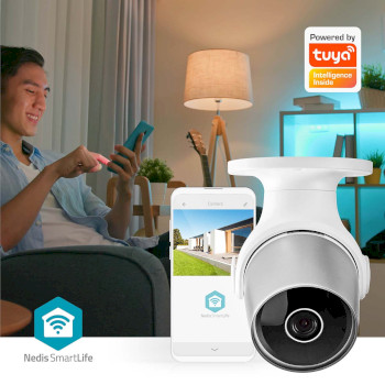 WIFICO11CWT Smartlife camera voor buiten | wi-fi | full hd 1080p | ip65 | cloud opslag (optioneel) / microsd (ni Product foto