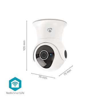 WIFICO20CWT Smartlife camera voor buiten | wi-fi | full hd 1080p | pan tilt | ip65 | cloud opslag (optioneel) /  Product foto