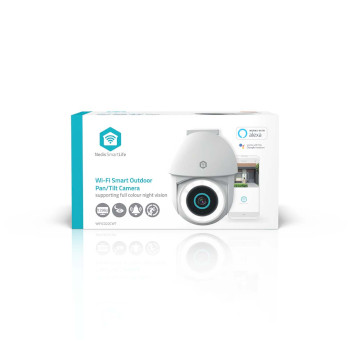 WIFICO22CWT Smartlife camera voor buiten | wi-fi | spotlight | 3mp full hd 1296p | pan tilt | ip65 | cloud opsla  foto