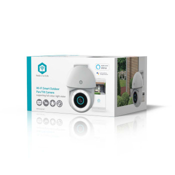 WIFICO22CWT Smartlife camera voor buiten | wi-fi | spotlight | 3mp full hd 1296p | pan tilt | ip65 | cloud opsla Verpakking foto