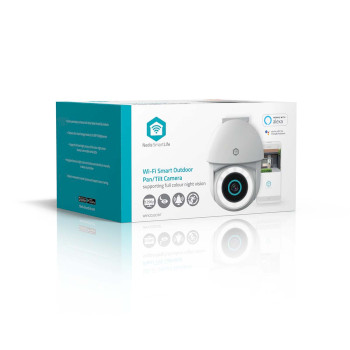 WIFICO22CWT Smartlife camera voor buiten | wi-fi | spotlight | 3mp full hd 1296p | pan tilt | ip65 | cloud opsla Verpakking foto