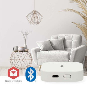 WIFIZBT10WT Smartlife gateway | bluetooth® / zigbee 3.0 | 50 apparaten | usb gevoed | android™ / ios  Product foto