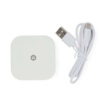 WIFIZBT10WT Smartlife gateway | bluetooth® / zigbee 3.0 | 50 apparaten | usb gevoed | android™ / ios  Inhoud verpakking foto