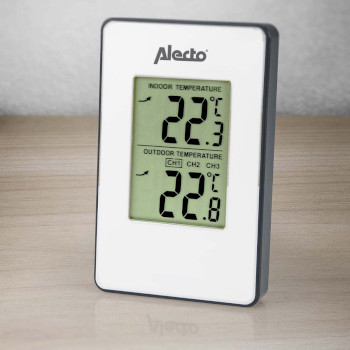 WS-1050 Weerstation met draadloze sensor wit Product foto