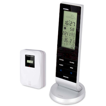 WS-1150 Weerstation met draadloze sensor zwart / zilver Product foto